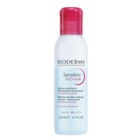 BIODERMA Sensibio H2O eye dvoufázový micelární odličovač pro citlivé oči a rty 125 ml