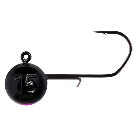 Monkey lures jigová hlavička mnky hook black pink 3 ks 2/0 - 24 g