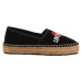 Slip-on dámské nazouvací boty JA10023G1CIF0 Love Moschino