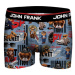 Pánské boxerky John Frank JFBD355 | modrá