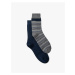 Koton Striped 2-Pack Socks Set Multicolor