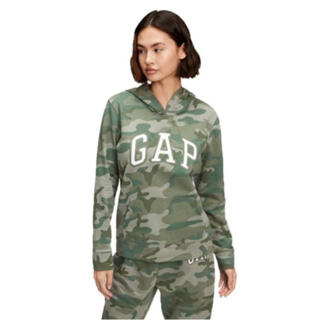 GAP CLASSIC NOVELTY Dámská mikina, khaki, velikost