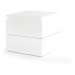 Beneto Bílá dřevěná dárková krabička KD2