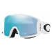 Oakley Line Miner 707073 Matte White/Prizm Sapphire Iridium Lyžařské brýle