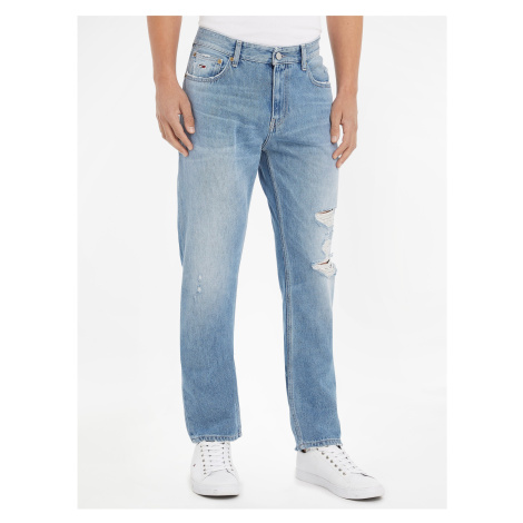 Světle modré pánské straight fit džíny Tommy Jeans Tommy Hilfiger
