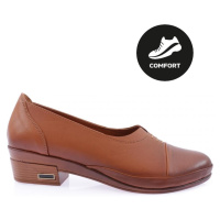 DGN 067 Women's Comfort Shoes Genuine Leather Tan