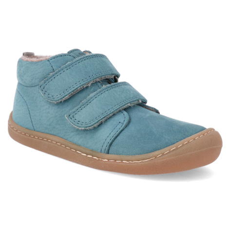Barefoot zateplená obuv Koel - Bob Turquoise modrá Koel4kids