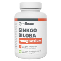 GymBeam GINKGO BILOBA + MAGNESIUM 90 CAPS Doplněk stravy, , velikost