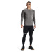 Under Armour Cg Armour Fitted Crew Charcoal Light Heather
