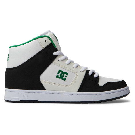 Dc shoes pánské boty Manteca 4 HI Black/White/Green | Černá