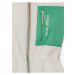 Krémovo-zelená dámská dlouhá vesta The Jogg Concept
