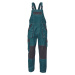 Cerva Max Summer Pánské pracovní kalhoty s laclem 03020239 zelená/černá