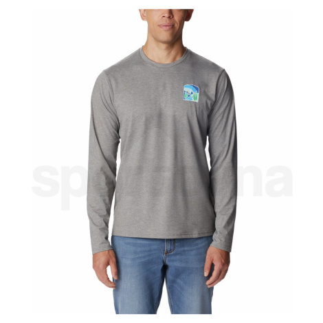 Columbia Sun Trek™ EU Graphic Long Sleeve Shirt Man 2037801026 - city grey heather sunt