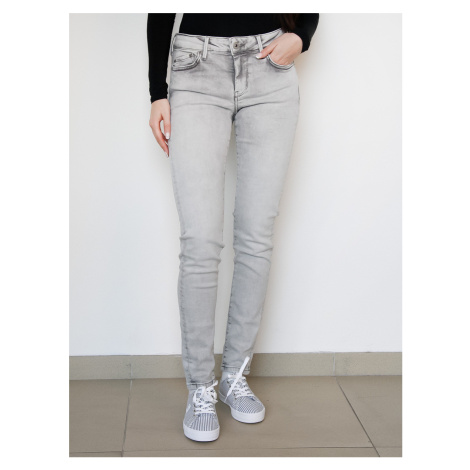 Pepe Jeans dámské šedé džíny