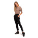 Jogger kalhoty s manžetami černé model 18002205 - Moe