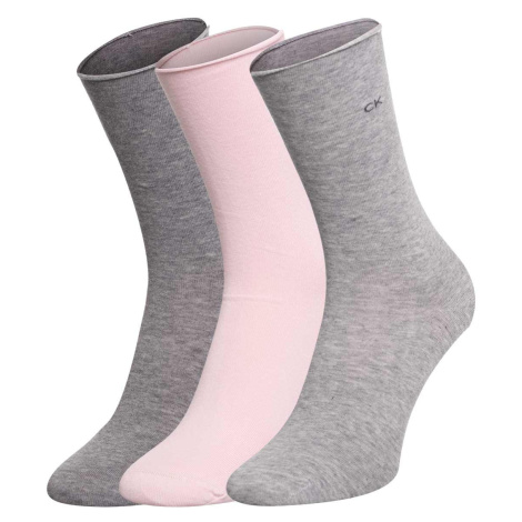 Ponožky Calvin Klein 701218770004 Grey/Ash/Pink | Modio.cz