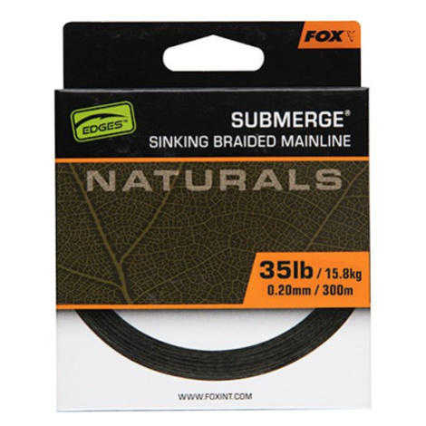 Fox Splétaná Šňůra Naturals Submerge Braid - 0,38mm  300m