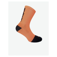 Sada dvou párů běžeckých ponožek v oranžové a černé barvě FILA