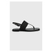 Sandály Calvin Klein dámské, černá barva