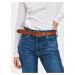 GAP Pásek classic leather belt Hnědá