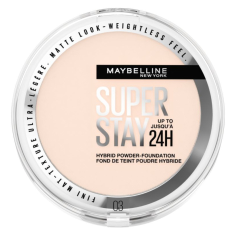 Maybelline SuperStay 24H Hybrid Powder-Foundation odstín 03 make-up v pudru 9 g