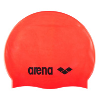 ARENA-Clasic Silicone Cap fluo red-black Červená