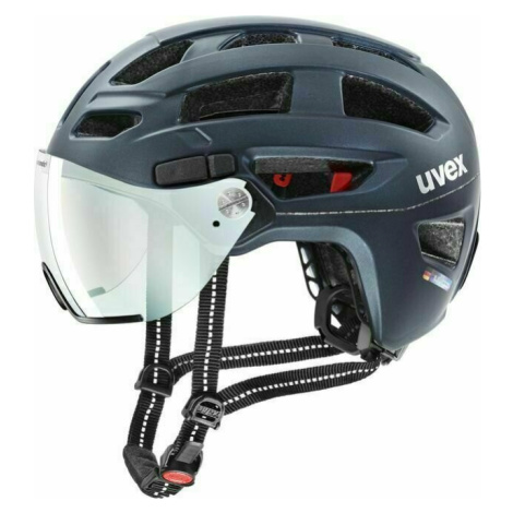 UVEX Finale Visor Vario Deep Space Mat Cyklistická helma