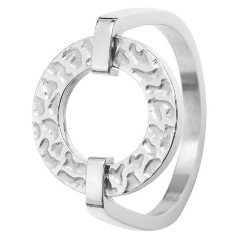 Pierre Lannier Nadčasový ocelový prsten Caprice BJ01A310