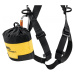 Postroj Petzl Newton European version Black/yellow