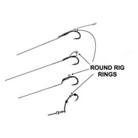 Extra Carp Kroužky Round Rig Rings 3,1mm 20ks