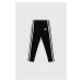 Dětské legíny adidas Originals H25256 černá barva, s aplikací