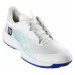 Wilson Kaos Swift 1.5 Clay Mens Tennis Shoe White/Blue Atoll/Lapis Blue Pánské tenisové boty