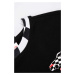 Dětské tričko s dlouhým rukávem Coccodrillo černá barva