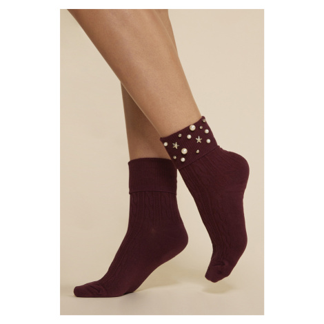 Dámské bavlněné ponožky SW002 Gabriella