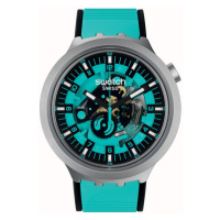 Swatch Big Bold Mint Trim SB07S111