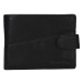 Pánská kožená peněženka SendiDesign Robert - černá