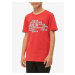 Calvin Klein červené chlapecké tričko Tee