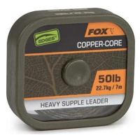 Fox šňůrka edges naturals copper-core 50lb 7m