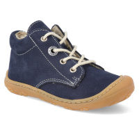 Barefoot dětské zimní boty Ricosta - Pepino Corany See W modré