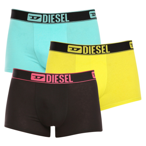 3PACK pánské boxerky Diesel vícebarevné (00ST3V-0HIAW-E6678)
