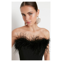 Dámský crop top Trendyol Ostrich