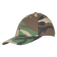 Čepice Baseball Cap dětská woodland