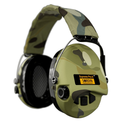 Elektronické chrániče sluchu Supreme Pro-X LED Sordin® – Multicam®
