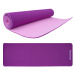 Podložka na cvičení Sportago TPE Yoga dvouvrstvá 173x61x0,6 cm Fialová