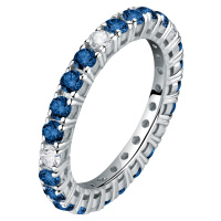 Morellato Okouzlující stříbrný prsten se zirkony Tesori SAIW170 58 mm