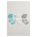 PONOŽKY 3-PACK GANT SOCKS 3-PACK modrá