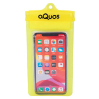 AQUOS PHONE DRY BAG Voděodolné pouzdro na mobil, žlutá, velikost