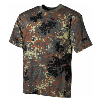 Bavlněné tričko US army MFH® s krátkým rukávem - flecktarn
