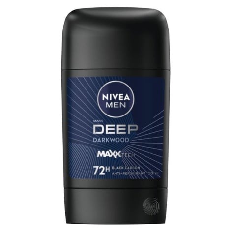 Nivea Tuhý antiperspirant Deep Black Carbon 50 ml