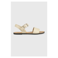 Kožené sandály Vagabond Shoemakers TIA 2.0 dámské, béžová barva, 5531.101.02